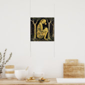 Citroen decoratief schilderij kunst print (Keuken)