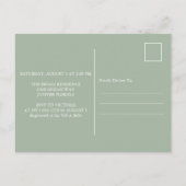 Citroen Drop Uitnodigingen Sip and See (Achterkant)