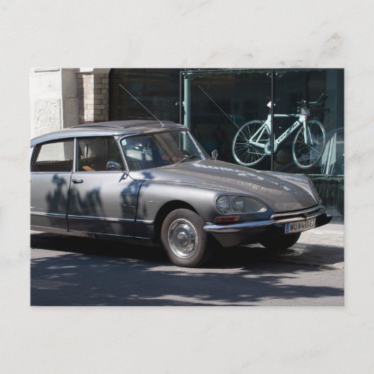 Citroën DS Briefkaart (Voorkant)
