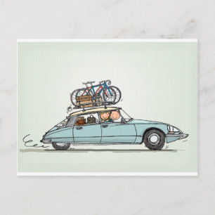  Citroën DS Briefkaart