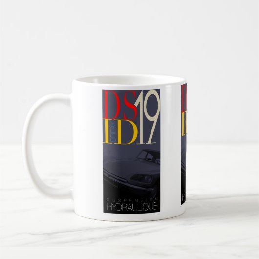 Citroen DS-Mok Koffiemok (Links)