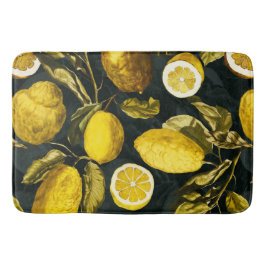 Citroen en blad patroon V Badmat