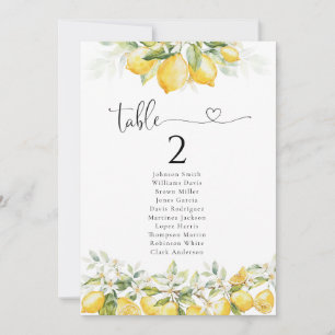 Citroen en groen Citrus tafel Zitting Grafiek