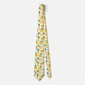 Citroen Fruit Patroon Stropdas (Voorkant)