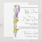 Citroen Inspiratie Uitnodiging (Voorkant / Achterkant)