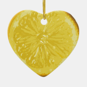 Citroen Keramisch Ornament