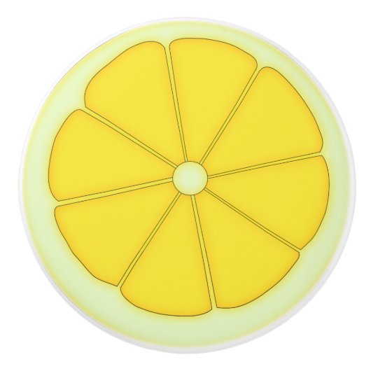 Citroen Keramische Knop (Voorkant)