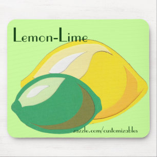 citroen-Limoen mousepad Muismat