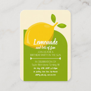 Citroen, limonade en veel leuke kaartjes