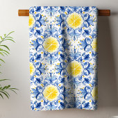 Citroen Mediterraan Tegel Theedoek