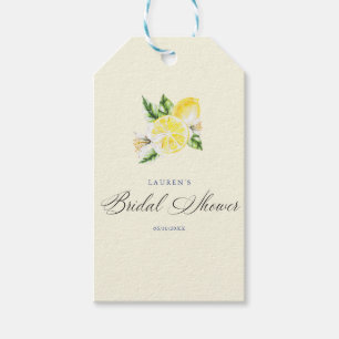 Citroen Mediterraanse bruiloft Italian  Cadeaulabel