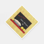 Citroen Meringue Taartpapier servetten (Hoek)