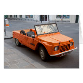 Citroen orange Mehari (Devant Horizontal)