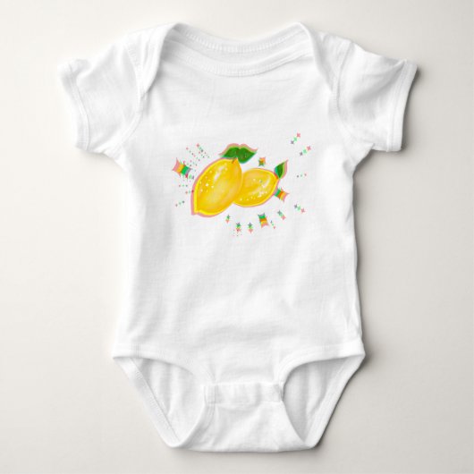 Citroen Pop Baby One-Piece Romper (Voorkant)