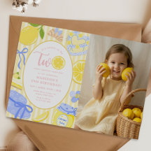 Citroen Sinaasappel Summer Lemonade 2e Verjaardags