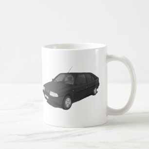 Citroën tasse noire/grise de BX