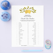 Citroen Thema Would She Rather Bruidsjonker Spel Flyer (Enkel)