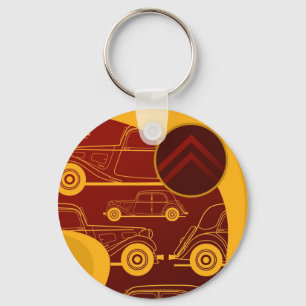 Citroen Traction Avant Sleutelhanger