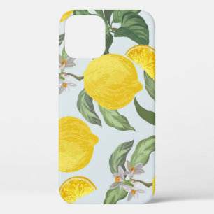 Citroen Tropisch Fruit  Patroon iPhone 12 Hoesje