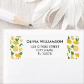 Citroen Vrucht Etiket (Insitu)