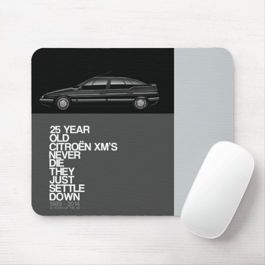 Citroen XM 25-jarig bestaan Muismat (Met muis)