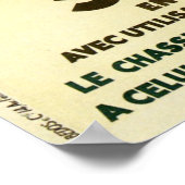 Citroen zet een afstandsrecord in 1933 Poster (Hoek)