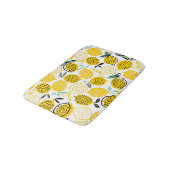 Citroen Zomer Ontwerp  Illustratie Badmat (Gekanteld)