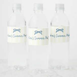 Citroen Zomer Picknickfeest Waterfles Etiket