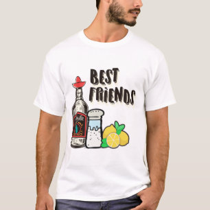 Citroen, zout en tequila T- T-shirt