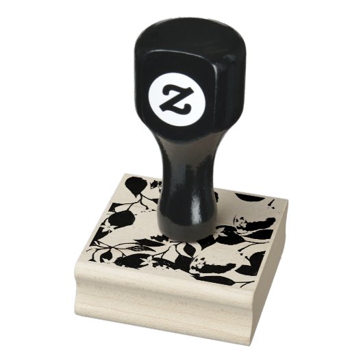 Citroenbladeren Bloemen Loof Naadloos Patroon Rubberstempel (Stempel)