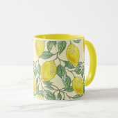  citroenboom Citrus Fruit Pattern Mok (Voorkant rechts)