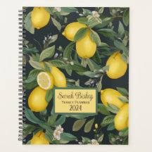Citroenboom Custom Jaarlijkse Planner Hardcover