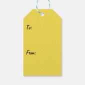 Citroenboom Gift Label Cadeaulabel (Achterkant)