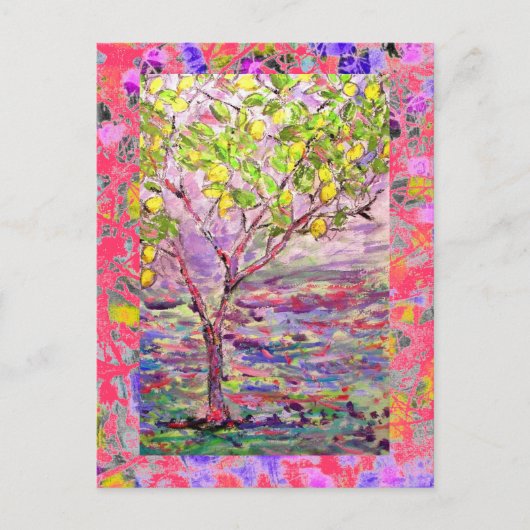 citroenboomdruppel briefkaart (Voorkant)