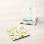 citroenboompatroon bier onderzetter (Rechterzijde)