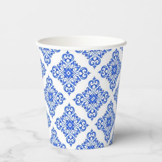 Citroendouche Papieren Bekers (Achterkant)