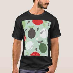 Citroenen Citrusvruchten behang T-shirt