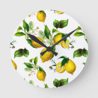 Citroenen, citrusvruchten, mediterrane kunst