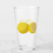 Citroenen Drink glas (Achterkant)