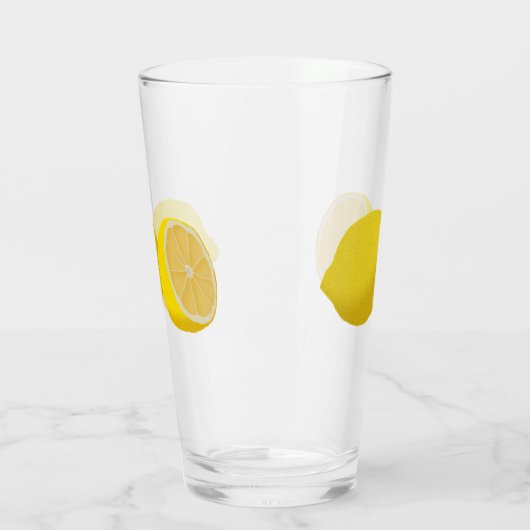 Citroenen Drink glas (Links)