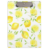 Citroenen en bladeren klembord (Voorkant)