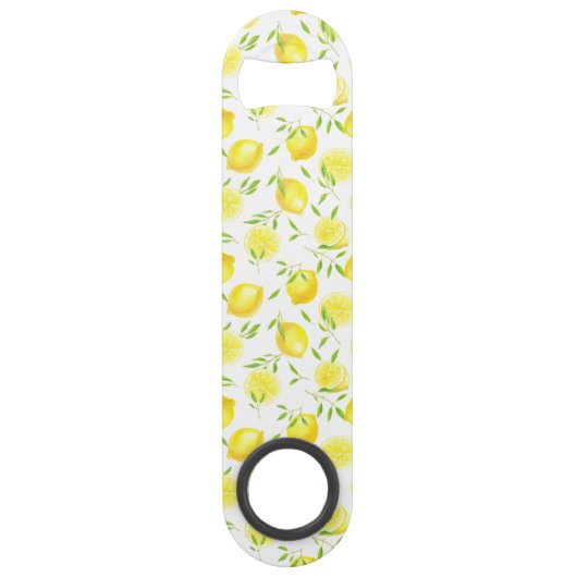 Citroenen en bladeren speed flessenopener (Achterkant)