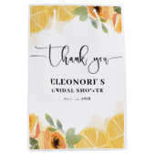 Citroenen en Bloemen Vrijgezellenfeest Medium Cadeauzakje (Voorkant)