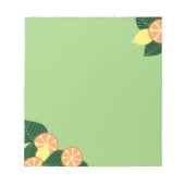 Citroenen en sinaasappels notitieblok (Voorkant)