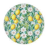 Citroenen en Witte Bloemen - Frans Landelijk Inter Snijplank (Voorkant)