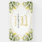 Citroenen groen Vrijgezellenfeest Spandoek (Verticaal)