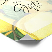 CITROENEN - KAARTEN EN GESCHENKEN POSTER (Hoek)