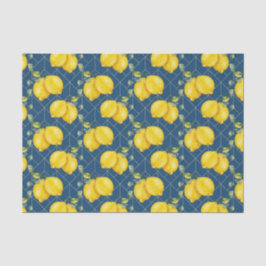 Citroenen (ontwerp 42 geel/Sinaasappel serie) Tissuepapier