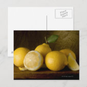 citroenen op hout briefkaart (Voorkant / Achterkant)