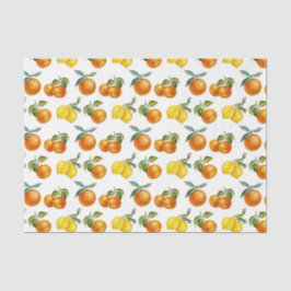 Citroenen & Sinaasappels (Design 31 Geel/Sinaasapp Tissuepapier